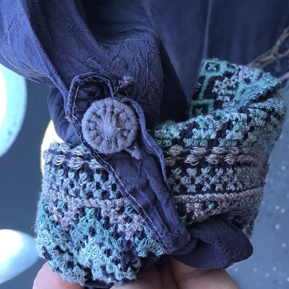 Johnny Was Long Sleeved Tunic Blouse Top - Picture 12 of 14